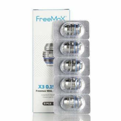 Picture of Freemax 904l X3 Mesh Coils 0.15 Pack