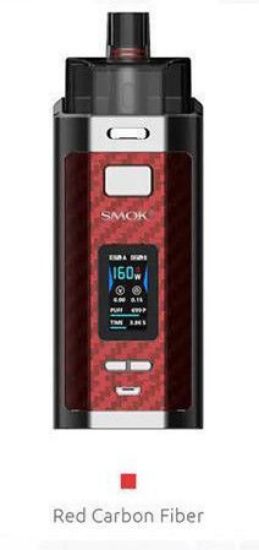 Picture of Smok Rpm160 Kit Red Carbon Fiber