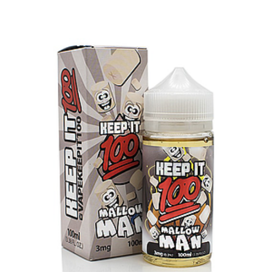 Picture of Keep It 100 Mallow Man 70/30 0mg 120ml Shortfill