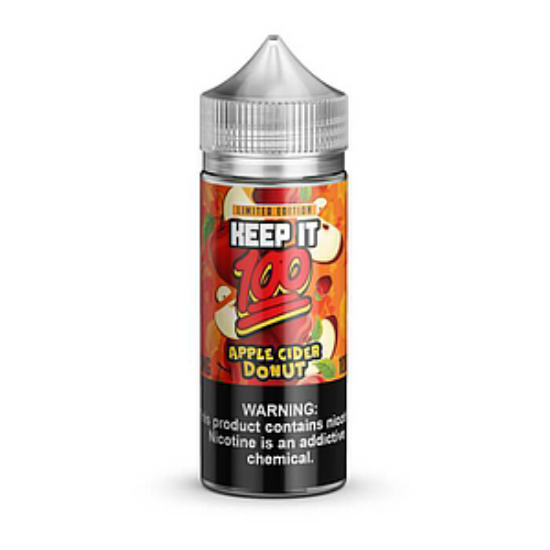 Picture of Keep It 100 Apple Cidar Donut 70/30 0mg 120ml Shortfill