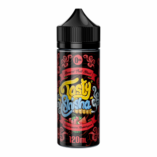 Picture of Tasty Shisha Watermelon Bubblegum 70/30 0mg 120ml