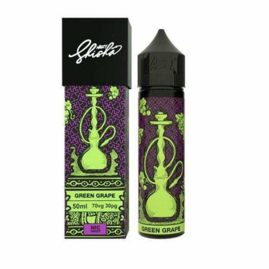 Picture of Nasty Juice Shisha Green Grape 70/30 0mg 60ml