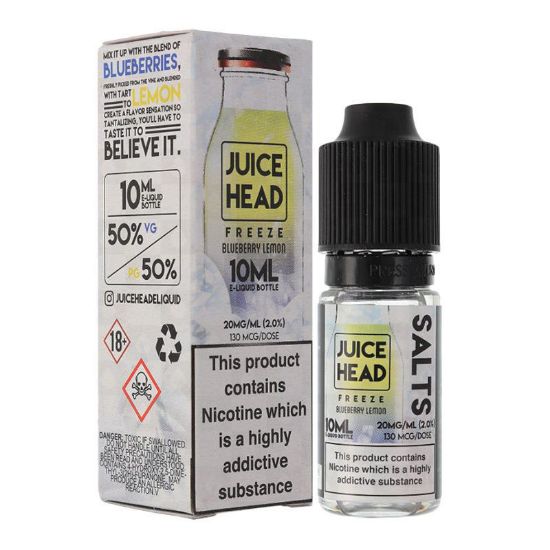 Picture of Juice Head Salts Ice Blueberry Lemon 10ml 10mg