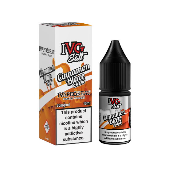 Picture of Ivg Salts Cinnamon Blaze Chew 50/50 20mg 10ml